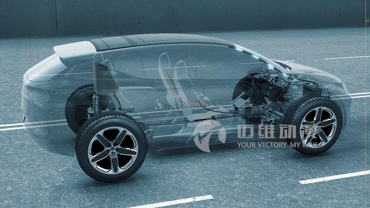 祝賀邁維動(dòng)漫制作汽車太陽(yáng)能天窗及系統(tǒng)三維動(dòng)畫宣傳片(圖1)