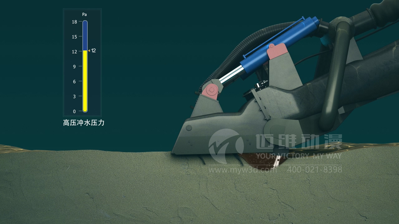 挖泥工程動畫，讓施工更為快捷、方便(圖2)