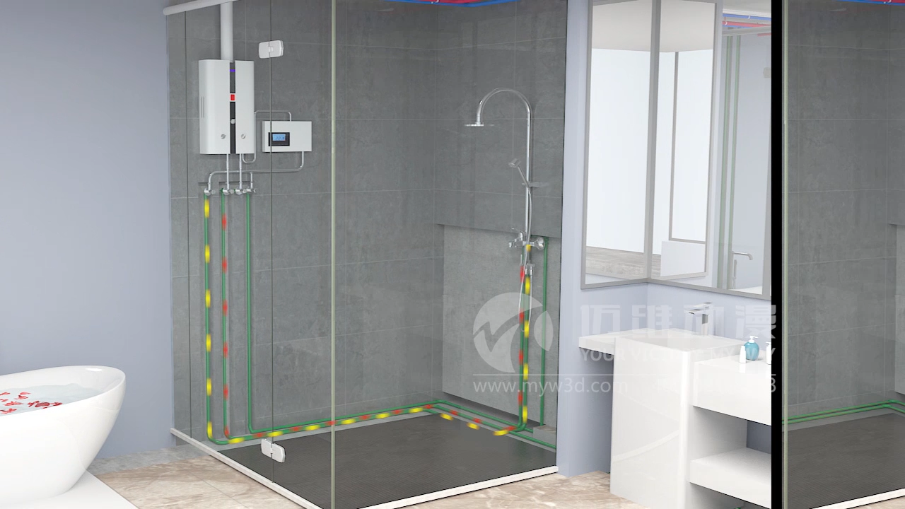 室內(nèi)管道安裝三維動畫展示(圖2) 室內(nèi)管道安裝三維動畫展示(圖2)