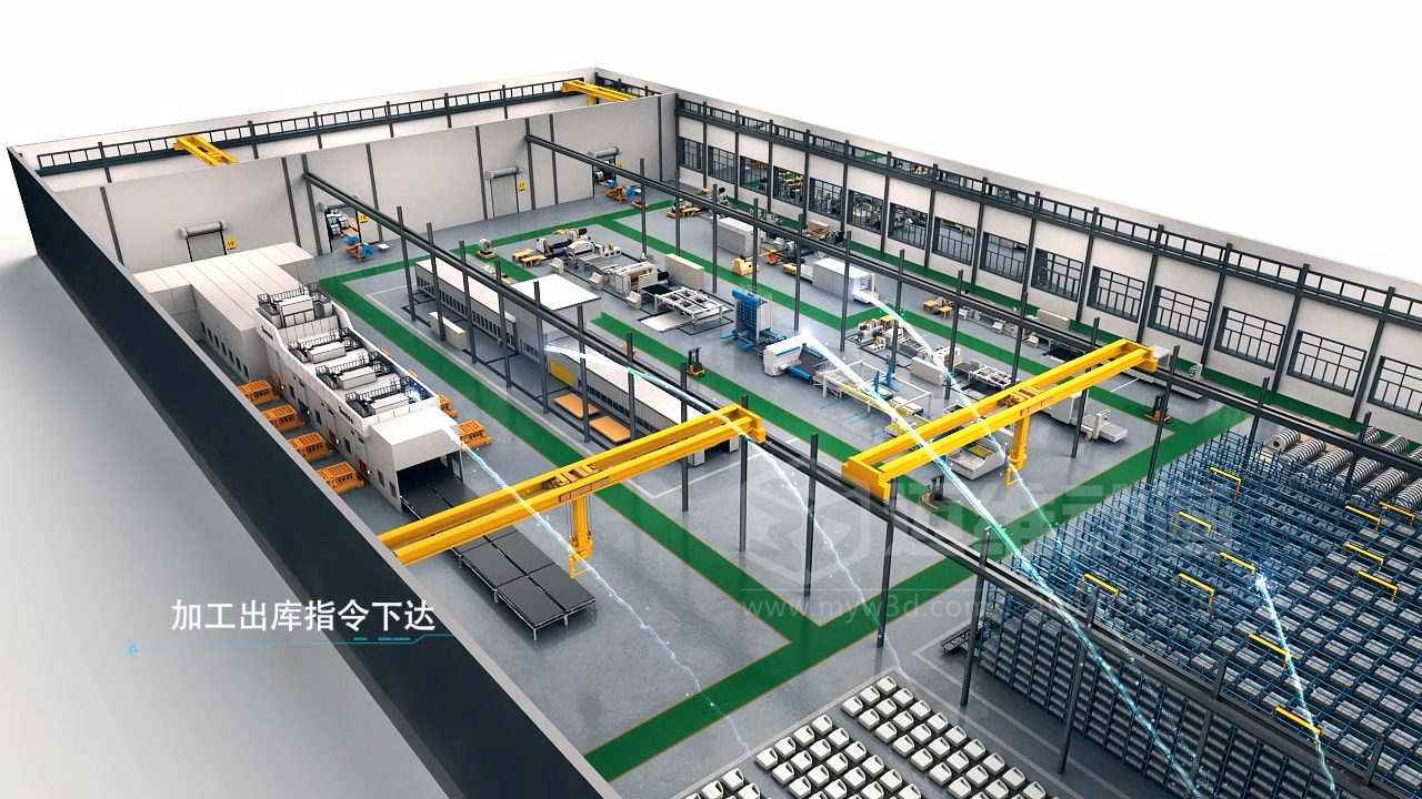 生產(chǎn)線三維動(dòng)畫：新時(shí)代制造業(yè)企業(yè)展示產(chǎn)品生產(chǎn)工藝流程的得力營(yíng)銷展示工具！(圖1)