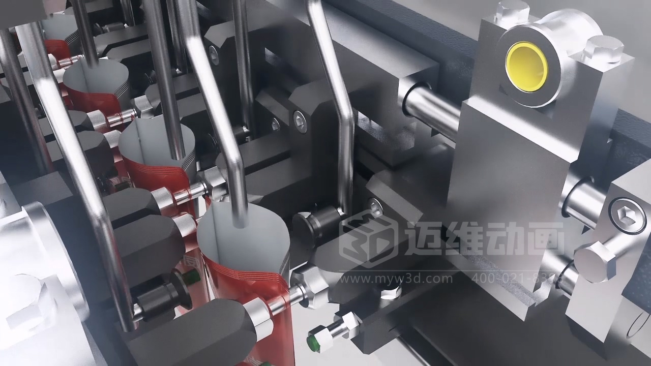 豆干包裝自動(dòng)化生產(chǎn)線三維動(dòng)畫(huà)展示(圖6) 豆干包裝自動(dòng)化生產(chǎn)線三維動(dòng)畫(huà)展示(圖6)